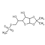 CAS#: 33557-25-4, 1,2-O-Isopropylidene-6-O-(Methylsulfonyl)Hexofuranose