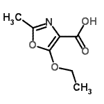 CAS 登录号：3357-56-0， 5-乙氧基-2-甲基-恶唑-4-羧酸