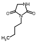 CAS#: 33599-31-4, 3-Butyl-2,4-Imidazolidinedione