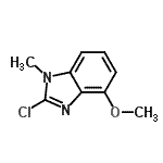 CAS#: 33604-87-4, 2-Chloro-4-Methoxy-1-Methyl-1H-Benzimidazole