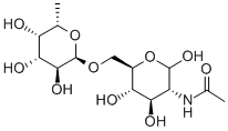 CAS#: 33639-80-4, 2-Acetamido-2-Deoxy-6-O-(alpha-L-Fucopyranosyl)-D-Glucopyranose