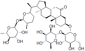 CAS 登录号：33650-66-7， 欧亚水龙骨甜素