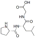 CAS#: 33676-42-5, 2-[[(2S)-4-Methyl-2-[[(2S)-Pyrrolidine-2-Carbonyl]Amino]Pentanoyl]Amino]Acetic Acid