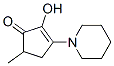 CAS 登录号：33686-17-8， 2-羟基-5-甲基-3-哌啶-1-基环戊-2-烯-1-酮