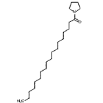 CAS#: 33707-76-5, 1-(1-Pyrrolidinyl)-1-Octadecanone