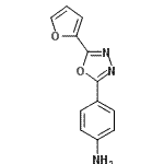 CAS 登录号：337502-10-0， 4-[5-(2-呋喃基)-1,3,4-恶二唑-2-基]苯胺