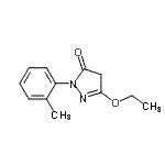 CAS 登录号：337534-01-7， 5-乙氧基-2-(2-甲基苯基)-2,4-二氢-3H-吡唑-3-酮