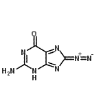 CAS#: 337536-54-6, 2-Amino-8-Diazo-1,8-Dihydro-6H-Purin-6-One