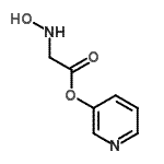 CAS 登录号：337905-34-7， 3-吡啶基N-羟基甘氨酸酯
