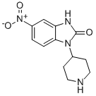 CAS 登录号：337912-33-1， 5-硝基-1-哌啶-4-基-1,3-二氢-苯并咪唑-2-酮