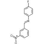 CAS#: 3382-80-7, (E)-N-(4-Fluorophenyl)-1-(3-Nitrophenyl)Methanimine