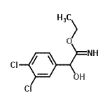 CAS 登录号：33821-45-3， 乙基2-(3,4-二氯苯基)-2-羟基乙亚氨酸酯