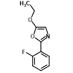 CAS 登录号：338400-08-1， 5-乙氧基-2-(2-氟苯基)-1,3-恶唑