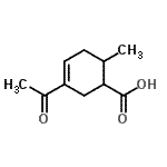 CAS#: 33844-91-6, 3-Acetyl-6-Methyl-3-Cyclohexene-1-Carboxylic Acid