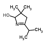 CAS#: 338465-95-5, 5-Isopropyl-3,3-Dimethyl-3,4-Dihydro-2H-Pyrrol-2-Ol