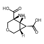 CAS#: 338468-43-2, (1R,5S,6S,7S)-5-Amino-3-Oxabicyclo[4.1.0]Heptane-5,7-Dicarboxylic Acid
