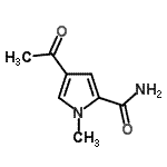 CAS#: 338753-32-5, 4-Acetyl-1-Methyl-1H-Pyrrole-2-Carboxamide