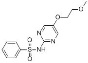 CAS#: 339-44-6, N-[5-(2-Methoxyethoxy)Pyrimidin-2-Yl]Benzenesulfonamide