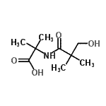 CAS 登录号：339315-18-3， N-(3-羟基-2,2-二甲基丙烷酰基)-2-甲基丙氨酸