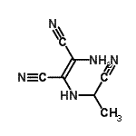 CAS 登录号：339364-49-7， (2Z)-2-氨基-3-[(1-氰基乙基)氨基]-2-丁烯二腈