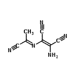 CAS 登录号：339364-50-0， (2Z)-2-氨基-3-[(E)-(1-氰基乙基亚基)氨基]-2-丁烯二腈