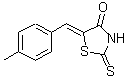 CAS#: 33992-80-2, (5Z)-5-(4-Methylbenzylidene)-2-Thioxo-1,3-Thiazolidin-4-One