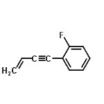 CAS 登录号：340256-29-3， 1-(3-丁烯-1-炔-1-基)-2-氟苯