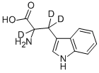 CAS 登录号：340257-61-6， DL-色氨酸-2,3,3-D3
