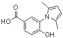 CAS#: 340315-24-4, 3-(2,5-Dimethyl-1H-Pyrrol-1-Yl)-4-Hydroxybenzoic Acid