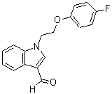 CAS 登录号：340318-78-7， 1-[2-(4-氟苯氧基)乙基]-1H-吲哚-3-甲醛