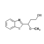 CAS#: 34038-10-3, 3-(1,3-Benzothiazol-2-Yl)-3-Methoxy-1-Propanol