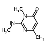 CAS 登录号：341009-14-1， 3,6-二甲基-2-(甲基氨基)-4(3H)-嘧啶酮