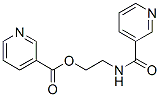 CAS 登录号：34104-46-6， 2-(吡啶-3-羰基氨基)乙基吡啶-3-羧酸酯