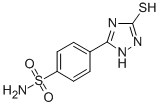 CAS 登录号：3414-97-9， 4-(5-硫代-1,2-二氢-1,2,4-三唑-3-基)苯磺酰胺