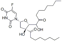 CAS 登录号：3415-70-1， [(2R,3S,5R)-5-(5-氟-2,4-二氧代嘧啶-1-基)-2-(辛酰氧基甲基)四氢呋喃-3-基]辛酸酯