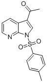CAS 登录号：341998-53-6， 1-[1-[(4-甲基苯基)磺酰基]-1H-吡咯并[2,3-b]吡啶-3-基]-乙酮