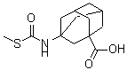 CAS 登录号：342046-29-1， 3-{[(甲硫基)羰基]氨基}-1-金刚烷羧酸