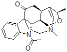CAS#: 34227-00-4, 1-Acetyl-20,21-Didehydro-17,19-Epoxy-4-Methyl-3,4-Secocuran-3-One