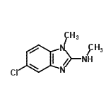 CAS#: 342382-59-6, 5-Chloro-N,1-Dimethyl-1H-Benzimidazol-2-Amine