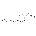 CAS#: 342403-35-4, 2-(4-Methoxy-1,4-Cyclohexadien-1-Yl)-N-Methylethanamine