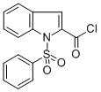 CAS 登录号：342405-28-1， 1-(苯磺酰基)-1H-吲哚-2-甲酰氯
