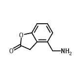 CAS 登录号：342411-09-0， 4-(氨基甲基)-1-苯并呋喃-2(3H)-酮