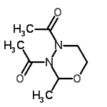 CAS 登录号：342411-71-6， 1,1'-(2-甲基-1,3,4-恶二嗪烷-3,4-二基)二乙酮