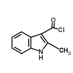 CAS#: 342411-94-3, 2-Methyl-1H-Indole-3-Carbonyl Chloride