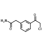 CAS 登录号：342422-38-2， 2-[3-(氯乙酰基)苯基]乙酰胺