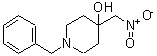CAS 登录号：34259-89-7， 1-苄基-4-(硝基甲基)哌啶-4-醇