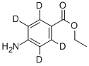 CAS 登录号：342611-08-9， 4-氨基苯甲酸乙酯-2,3,5,6-D4