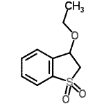 CAS#: 342623-78-3, 3-Ethoxy-2,3-Dihydro-1-Benzothiophene 1,1-Dioxide