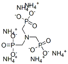 CAS 登录号：34274-28-7， (次氮基三(亚甲基))三膦酸,铵盐