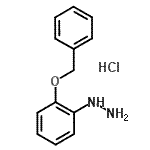 CAS 登录号：34288-06-7， (2-苄基氧基苯基)肼盐酸盐
